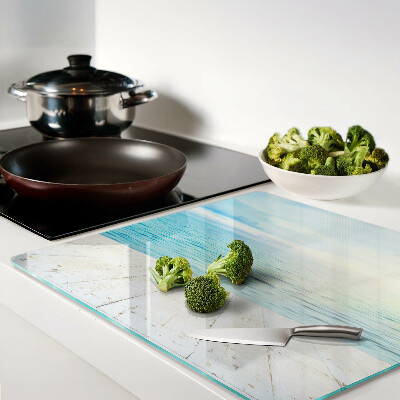 Tábua para cozinha O mar e o cais de madeira