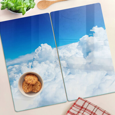 Tábua para cozinha Céu com nuvens