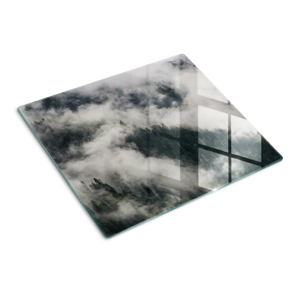 Tábua para corte Montanhas nas nuvens
