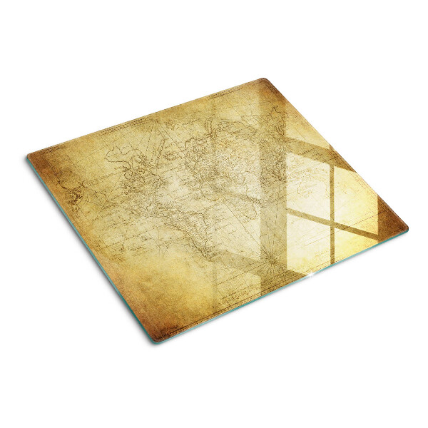 Tábua para corte Mapa do mundo antigo