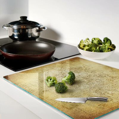 Tábua para corte Mapa do mundo antigo