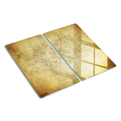 Tábua para corte Mapa do mundo antigo