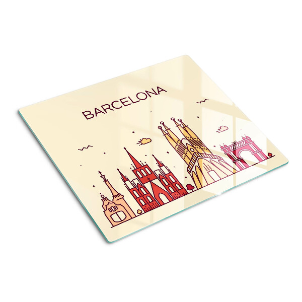 Tábua para cozinha Barcelona e sua arquitetura