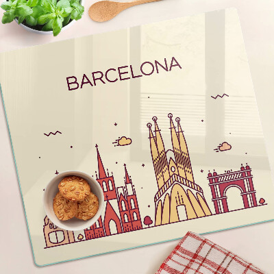 Tábua para cozinha Barcelona e sua arquitetura