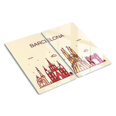 Tábua para cozinha Barcelona e sua arquitetura