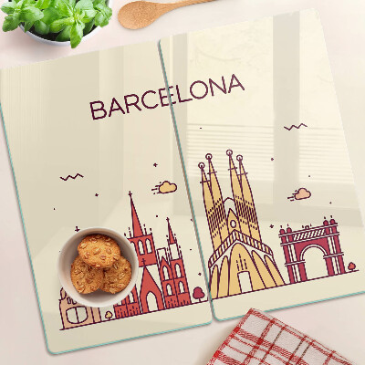 Tábua para cozinha Barcelona e sua arquitetura