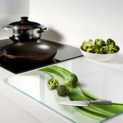 Tábua para corte Ondas abstratas verdes