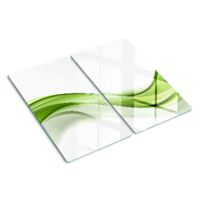 Tábua para corte Ondas abstratas verdes