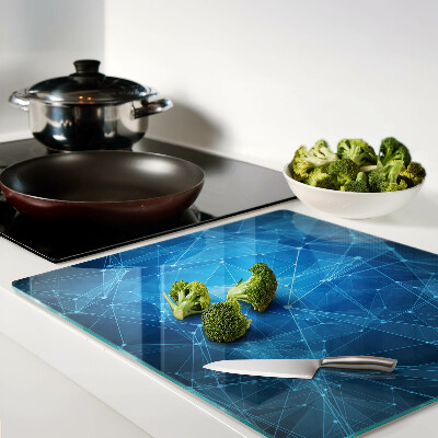 Tábua para corte Padrão geométrico abstrato