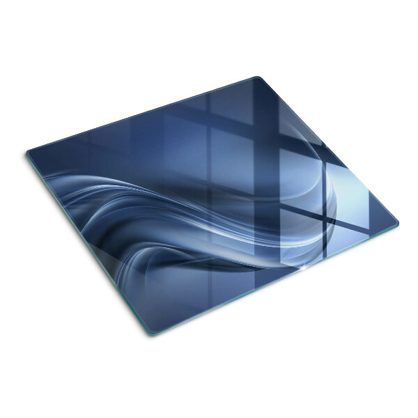 Tábua para corte Ondas em tons de azul