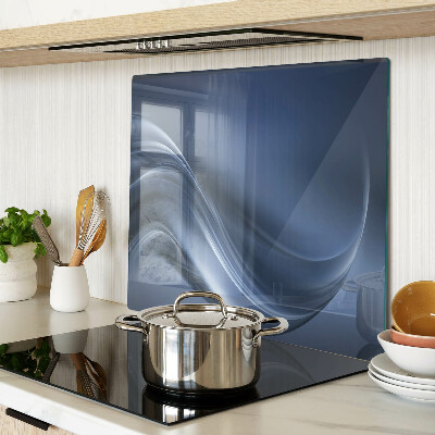 Tábua para corte Ondas em tons de azul