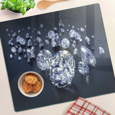 Tábua para cozinha Cristais e diamantes