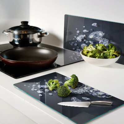 Tábua para cozinha Cristais e diamantes