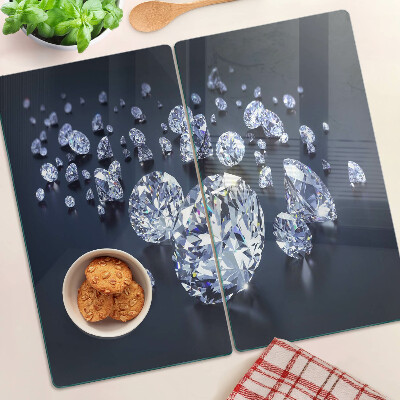 Tábua para cozinha Cristais e diamantes