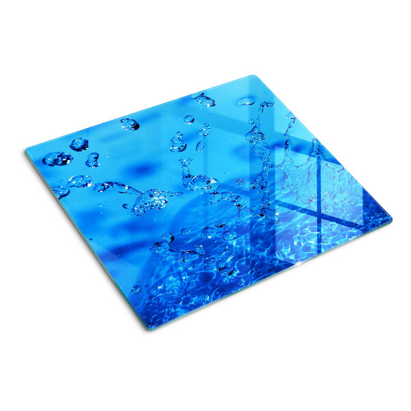 Tábua para corte Bolhas de água e ar