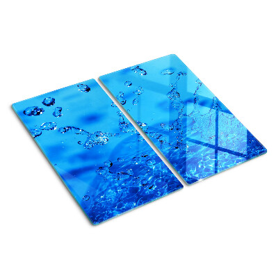 Tábua para corte Bolhas de água e ar