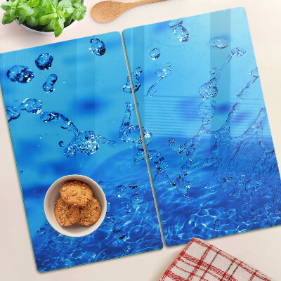 Tábua para corte Bolhas de água e ar