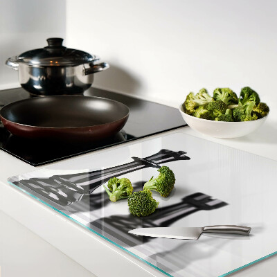 Tábua para cozinha Xadrez, Rei e Torre