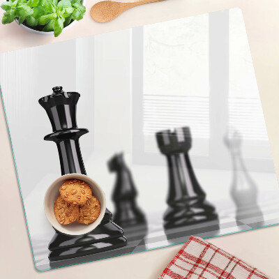 Tábua para cozinha Xadrez, Rei e Torre