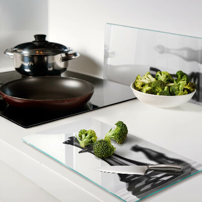 Tábua para cozinha Xadrez, Rei e Torre