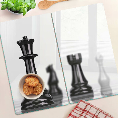 Tábua para cozinha Xadrez, Rei e Torre