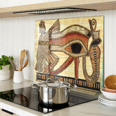 Tábua para corte motivo de hieróglifo egípcio