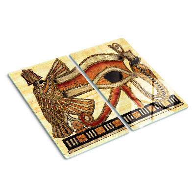 Tábua para corte motivo de hieróglifo egípcio