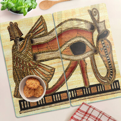 Tábua para corte motivo de hieróglifo egípcio