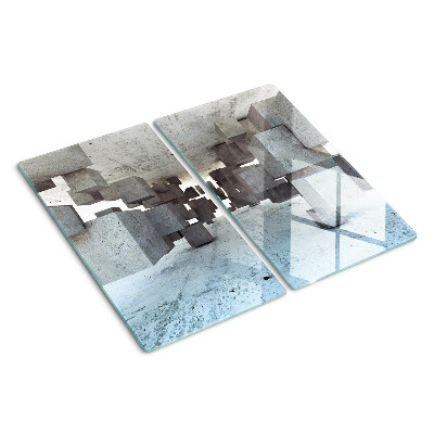 Tábua para corte Composição espacial abstrata