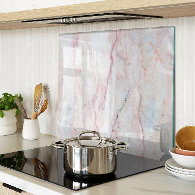 Tábua para cozinha Padrão de mármore em tons de rosa