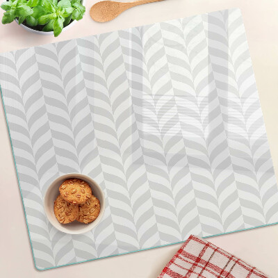 Tábua para corte Folhas com padrões ondulados