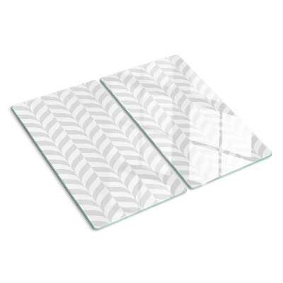 Tábua para corte Folhas com padrões ondulados