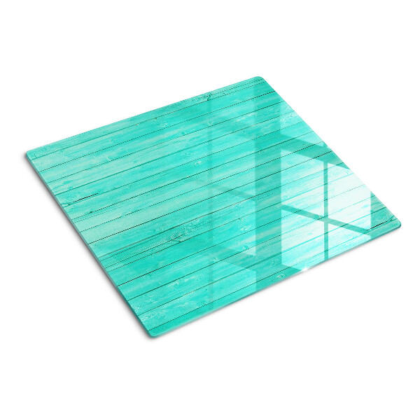 Tábua para cozinha assoalho turquesa