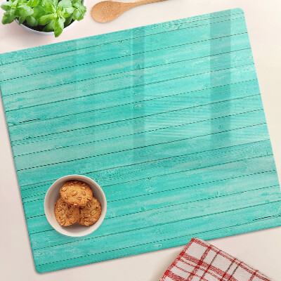 Tábua para cozinha assoalho turquesa