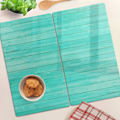 Tábua para cozinha assoalho turquesa