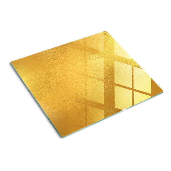 Tábua para corte Superfície dourada com reflexos