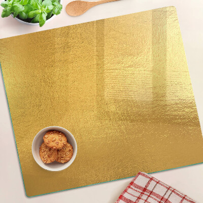 Tábua para corte Superfície dourada com reflexos