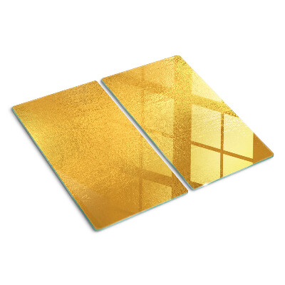 Tábua para corte Superfície dourada com reflexos