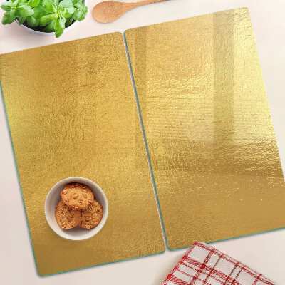 Tábua para corte Superfície dourada com reflexos