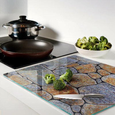 Tábua para cozinha Padrão de pedra com textura