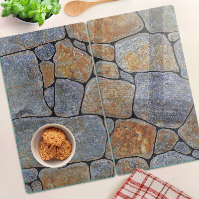 Tábua para cozinha Padrão de pedra com textura