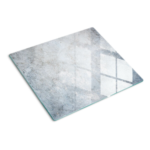 Tábua para corte Efeito concreto com reflexão