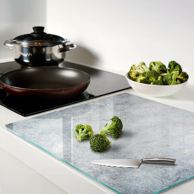 Tábua para corte Efeito concreto com reflexão