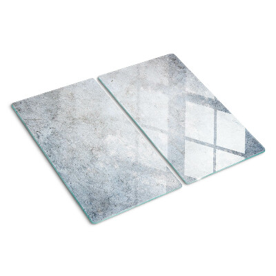 Tábua para corte Efeito concreto com reflexão