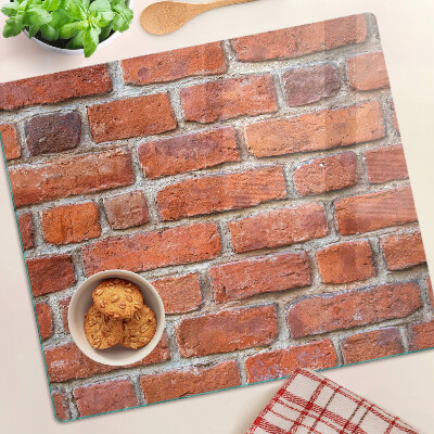 Tábua para cozinha Parede de tijolos
