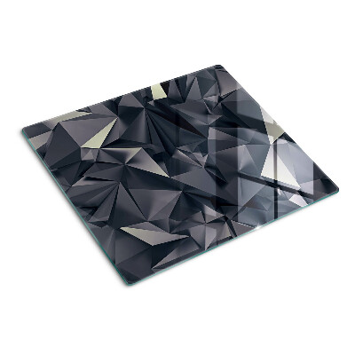 Tábua para corte Geometria em tons de cinza