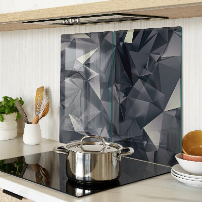 Tábua para corte Geometria em tons de cinza