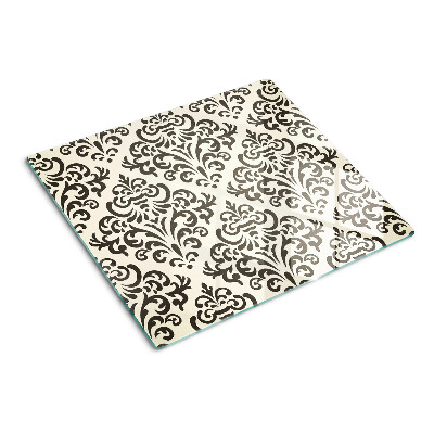 Tábua para cozinha Padrão de planta em estilo barroco