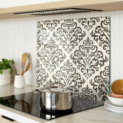 Tábua para cozinha Padrão de planta em estilo barroco