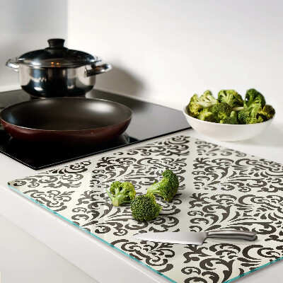 Tábua para cozinha Padrão de planta em estilo barroco